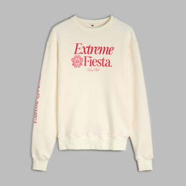 Sudadera Extreme Fiesta Crema